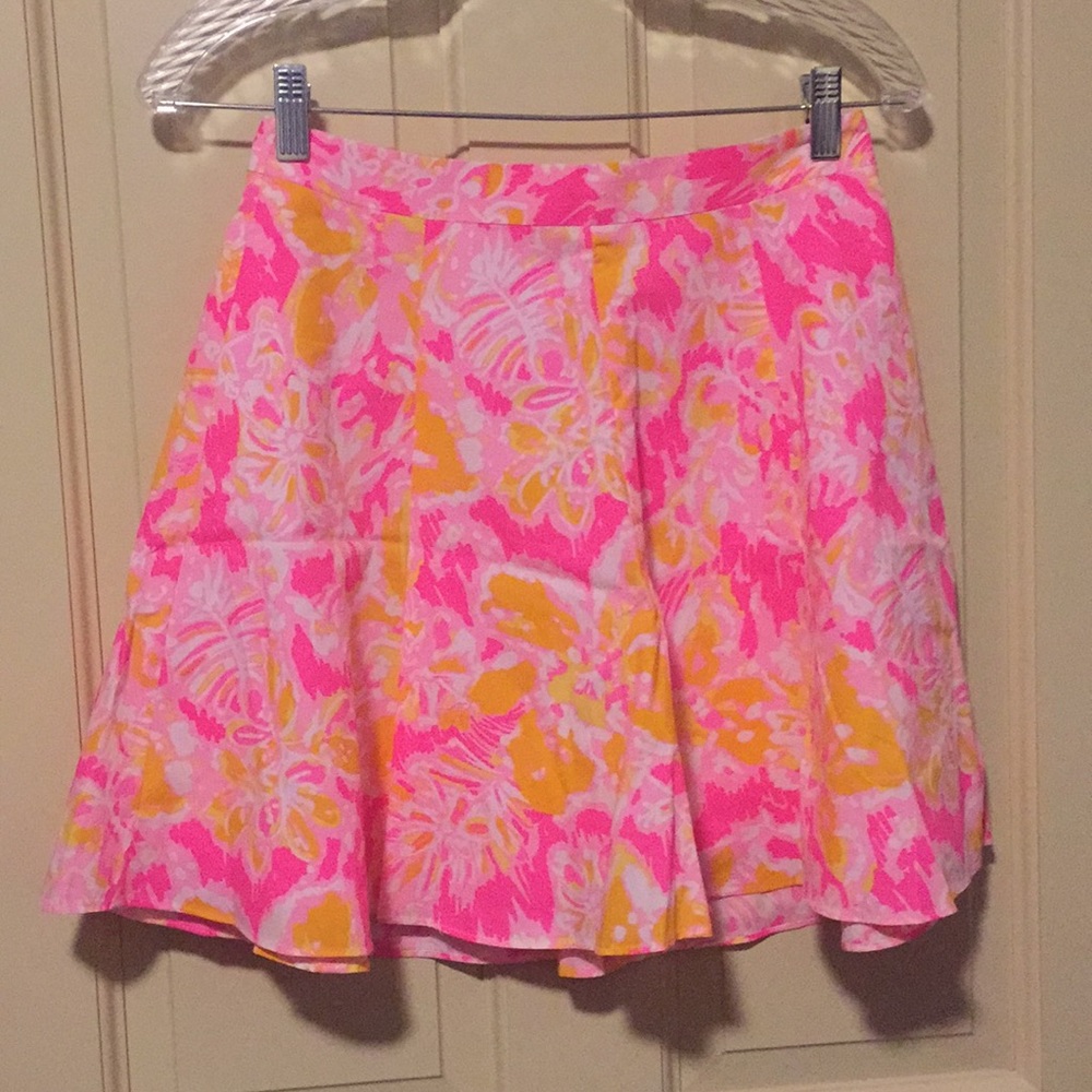 Levy Fit and Flare Skirt in Ooh La La